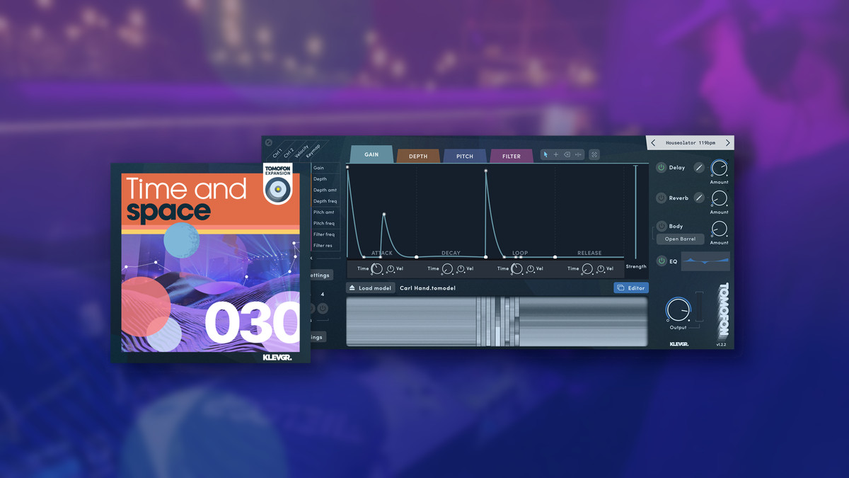 Klevgrand releases Time and Space expansion for Tomofon