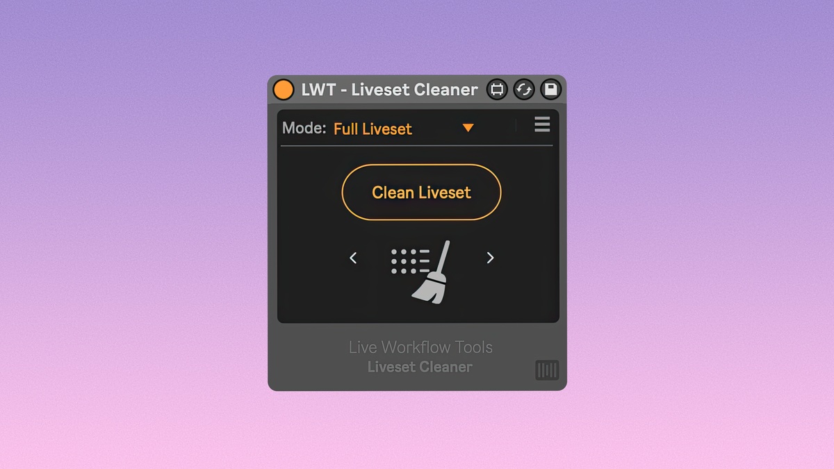 Remove clutter from any Ableton project with Liveset Cleaner