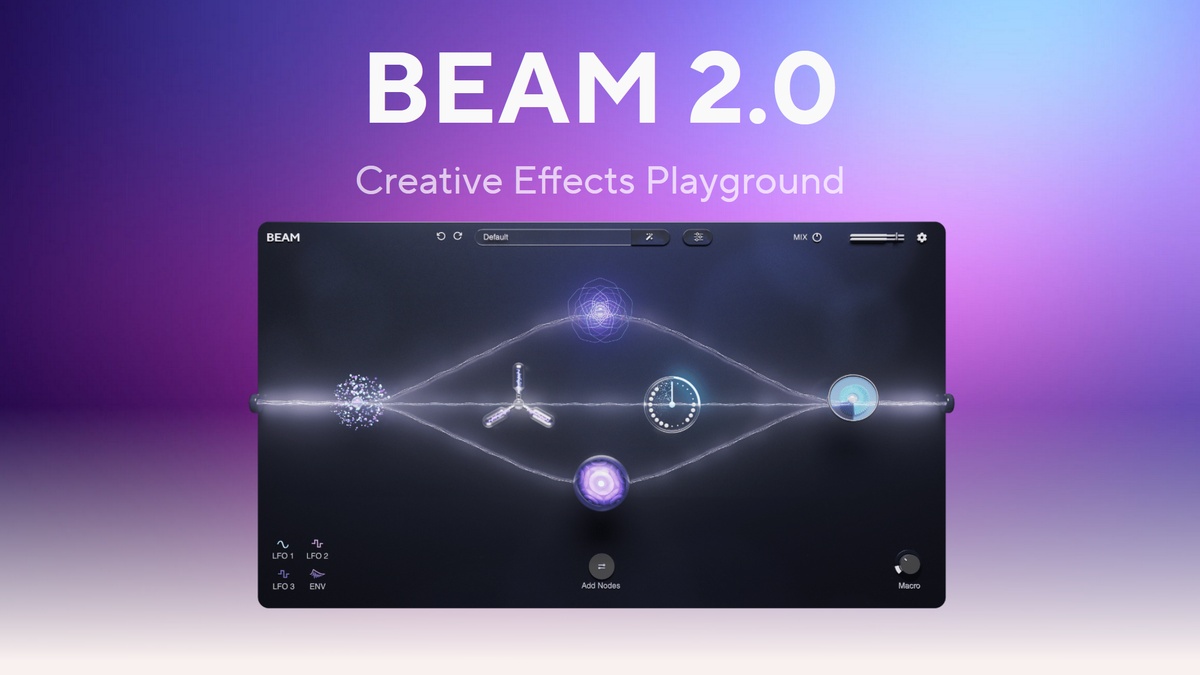 Lunacy Audio launches BEAM 2.0 modular effects playground