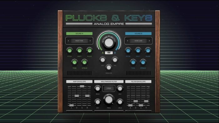 Meldaproduction Analog Empire Plucks and Keys