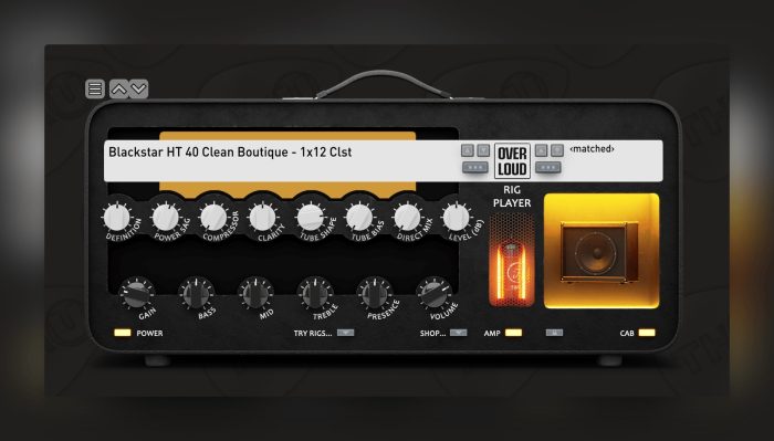 Overloud TH-U V2 Rig Player