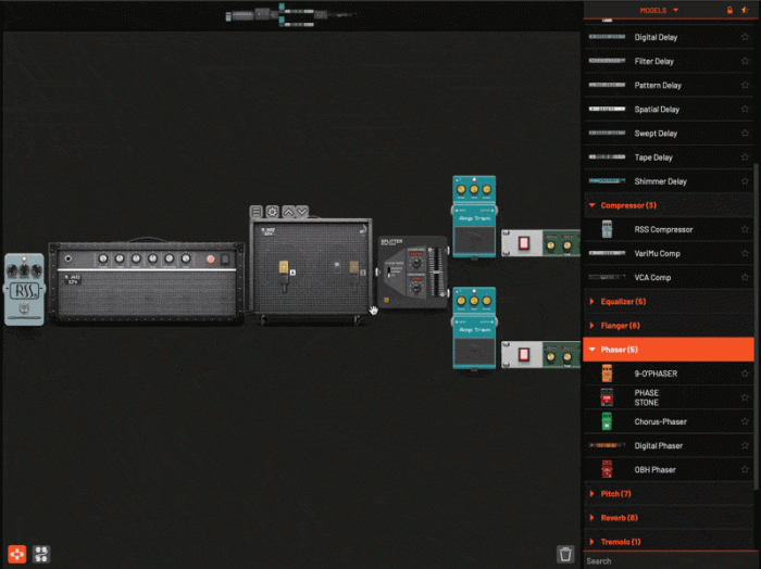Overloud TH-U V2 building sound chains