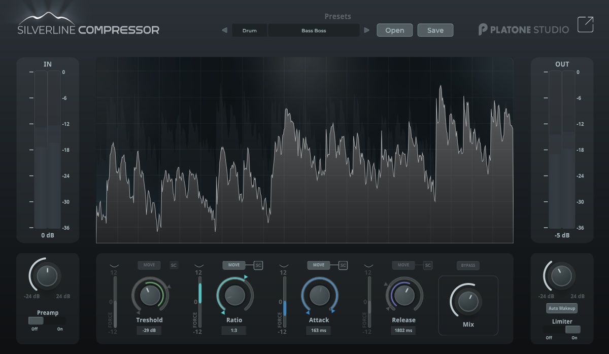 Platone Studio releases PHI Saturator & Silverline Compressor
