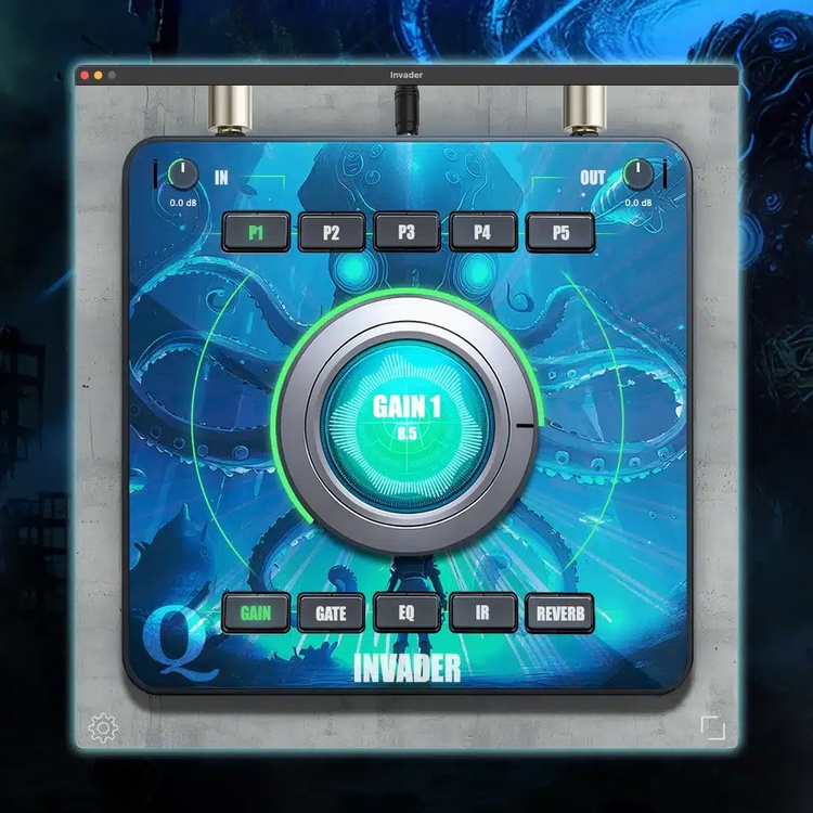 Save 73% on Invader amp effect plugin by Quantum DSP