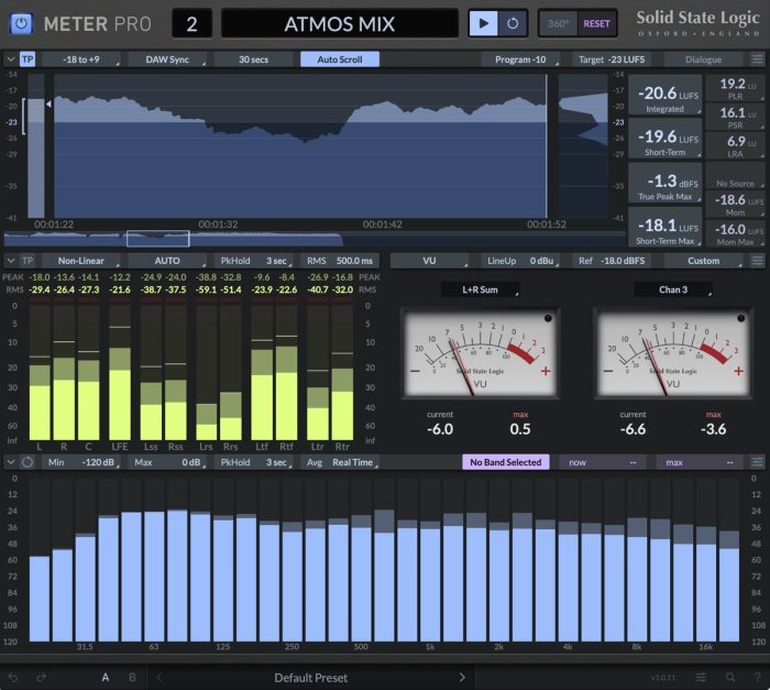 SSL Meter Pro 7.1.4 GUI