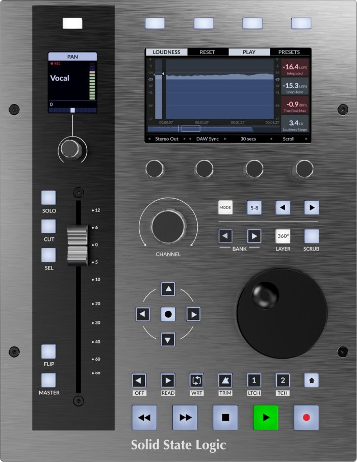 SSL UF1 loudness new