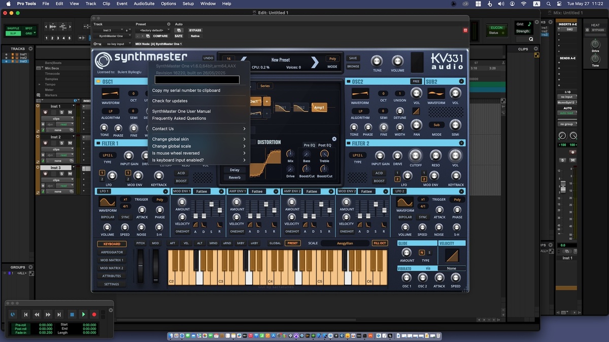 KV331 Audio updates SynthMaster One to v1.6, on sale for $9 USD!