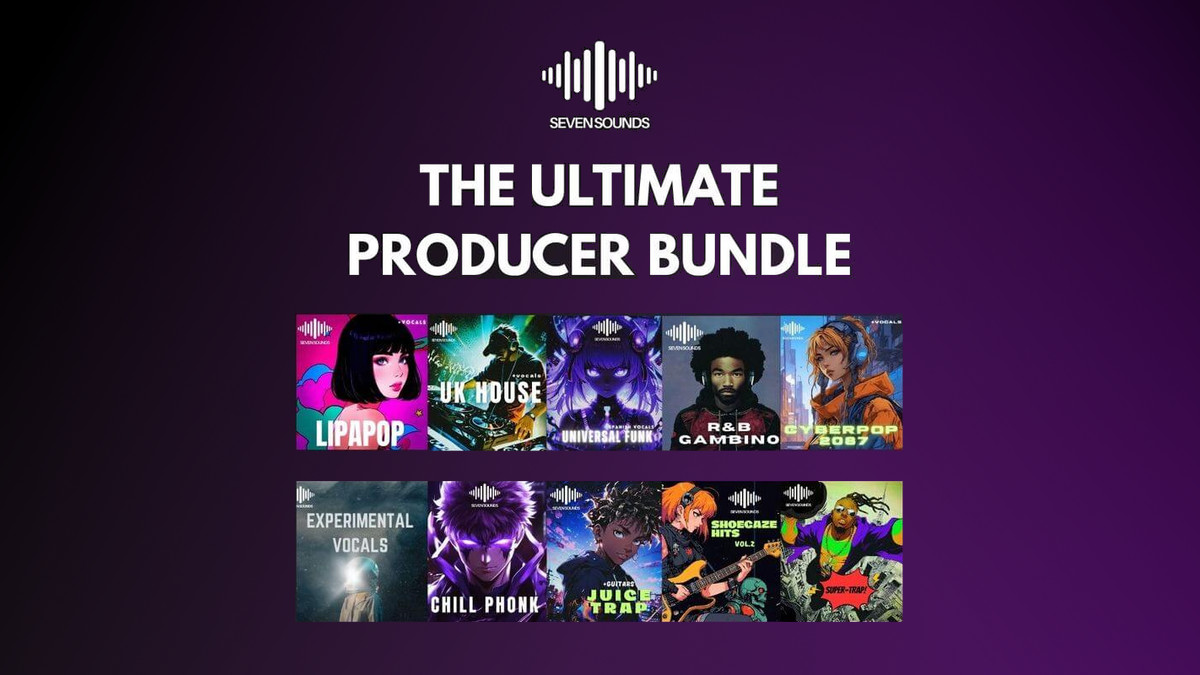 Seven Sounds Ultimate Producer Bundle: 10 sample packs for  USD