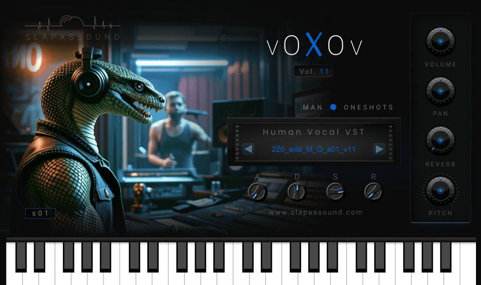 SlapAsSound releases VoXoV Vol.11 free vocal VST instrument (limited time)