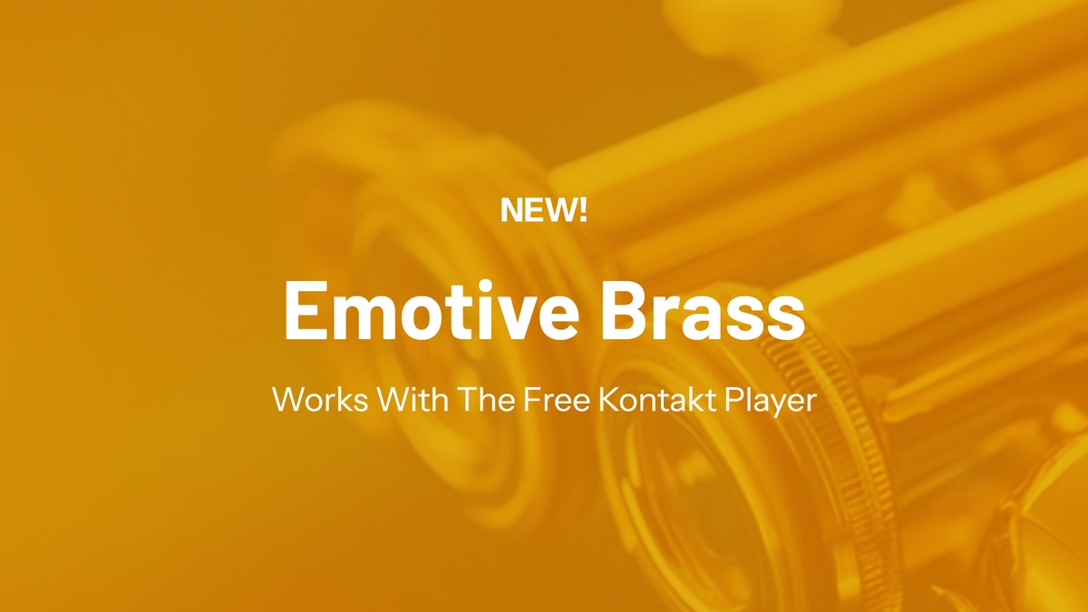 Sonixinema releases Emotive Brass free Kontakt Player instrument