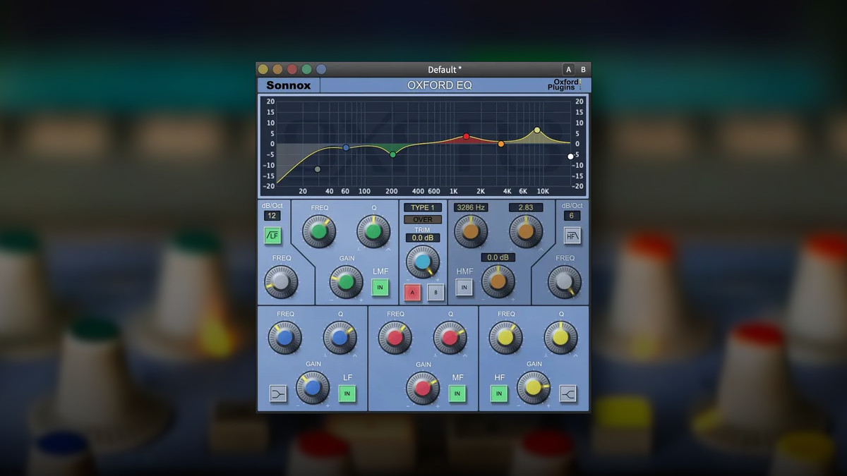Save 85% on Oxford EQ effect plugin by Sonnox