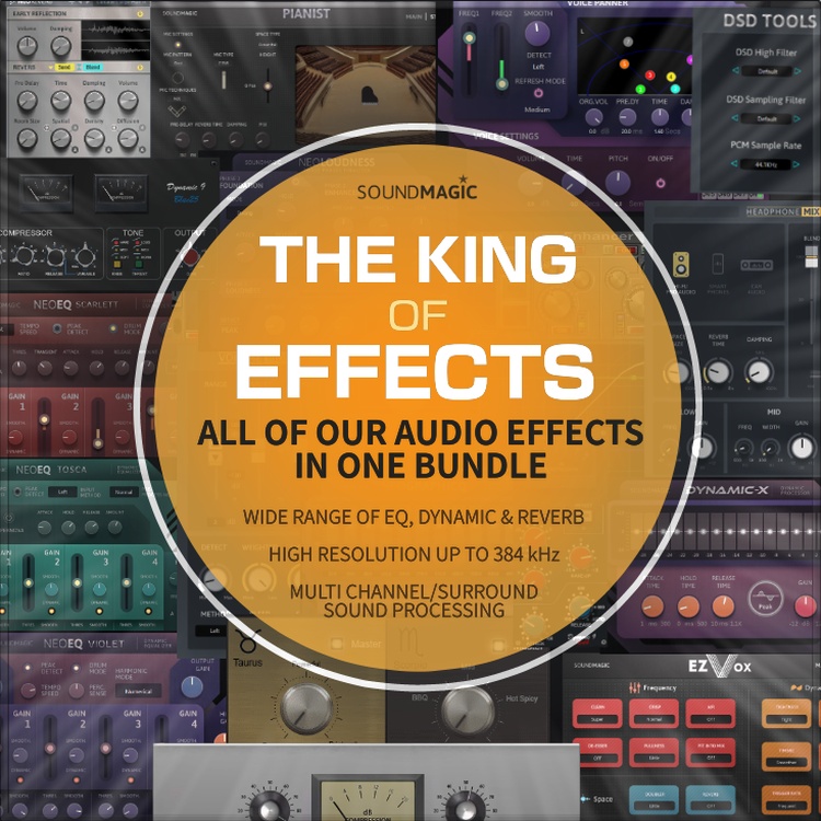 Sound Magic releases The King of Effects plugin bundle