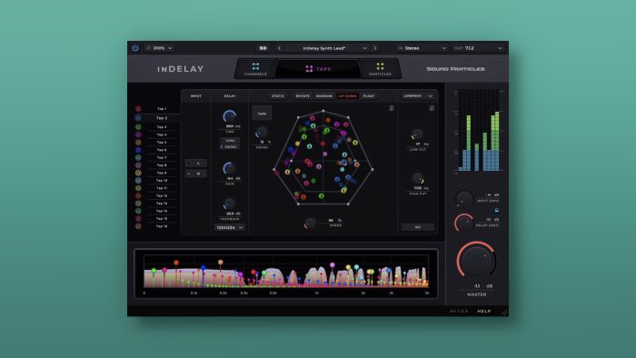 Sound Particles inDelay 2
