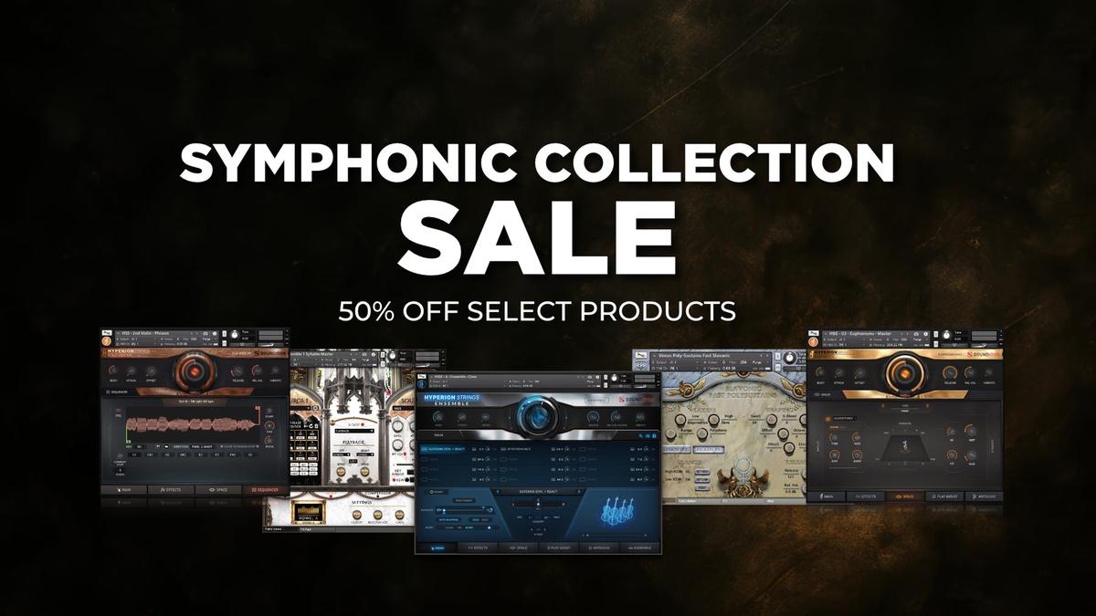 Soundiron Symphonic Collection Sale: Save 50% on select libraries