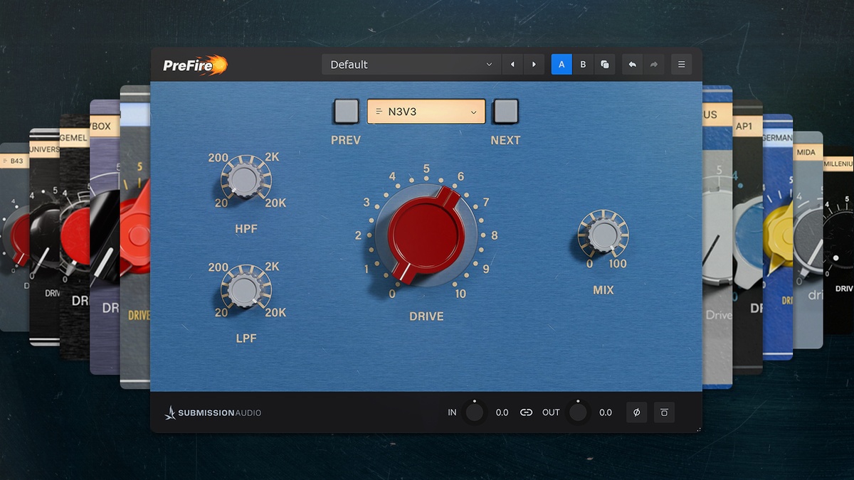 Submission Audio releases PreFire preamp/saturation effect plugin