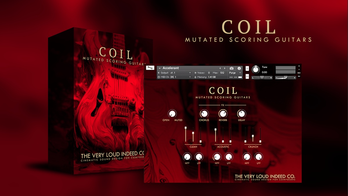 The Very Loud Indeed Co. releases COIL: Mutated Scoring Guitars