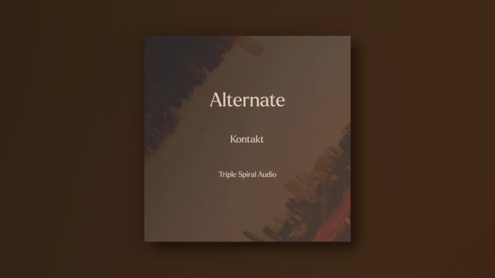 Triple Spiral Audio Alternate