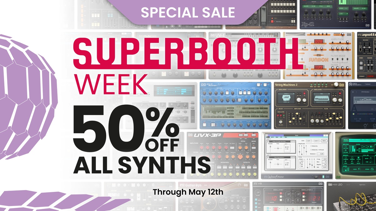 UVI Superbooth Sale: Get 50% OFF on synthesizer instruments
