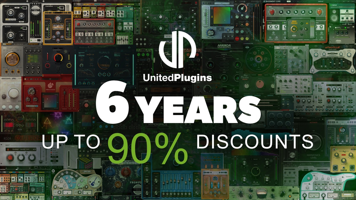 United Plugins launches 6th Anniversary Blowout Sale