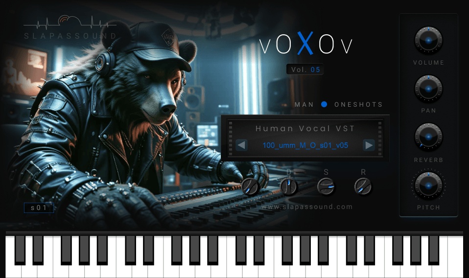 SlapAsSound releases VoXoV Vol.05 vocal VST instrument (FREE for limited time)