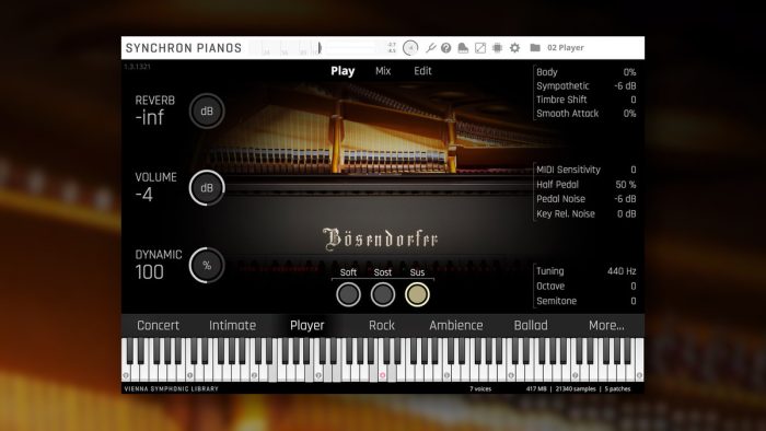 VSL Studio Bosendorfer Imperial
