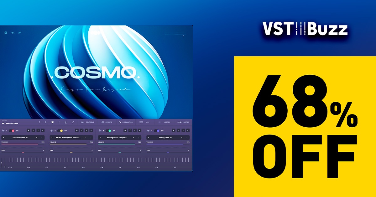 Save 68% on Soundbox + Cosmo Bundle by Audiomodern