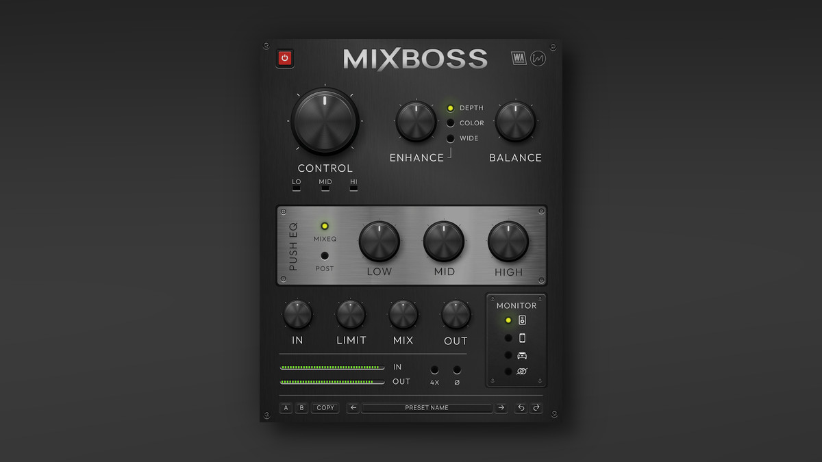 W.A. Production launches MixBoss topdown mixing plugin at intro price