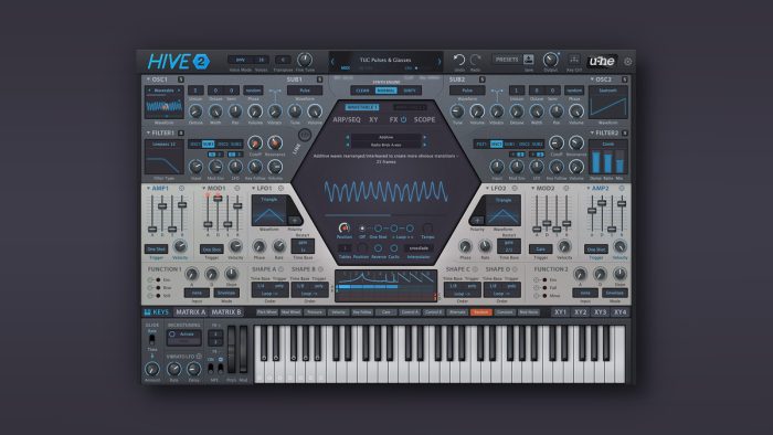 u-he Hive 2 GUI