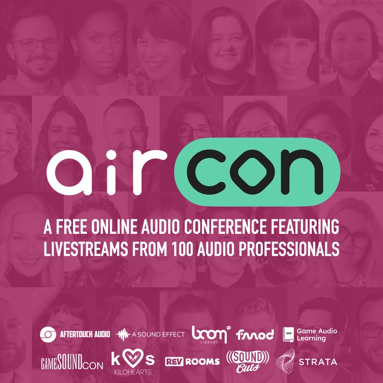 Airwiggles’ AirCon25 returns with 60+ free events for game, film & series audio pros