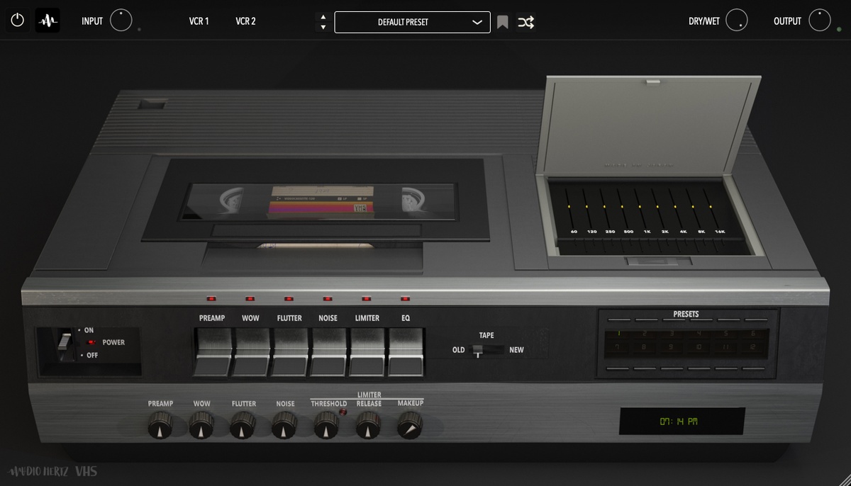 Audio Hertz launches VHS Home Video Flavor Box effect plugin