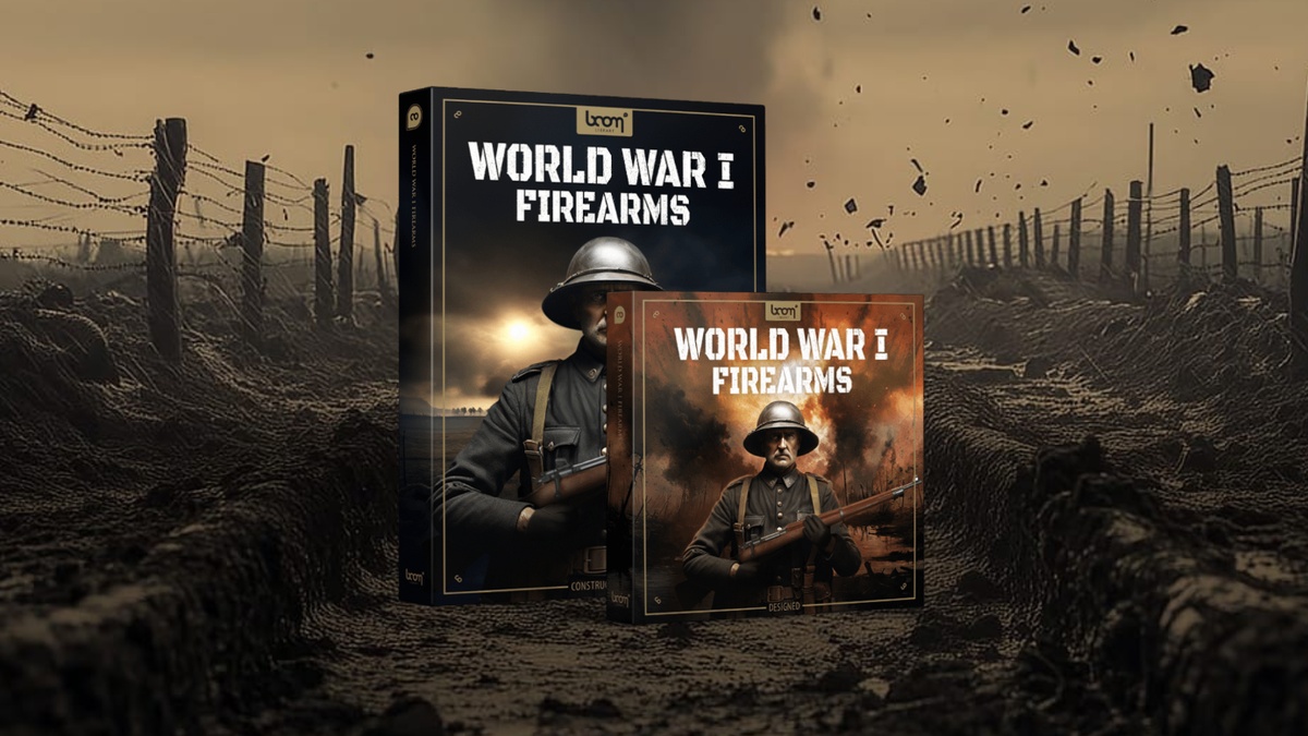 BOOM Library releases World War I Firearms sound effects collection