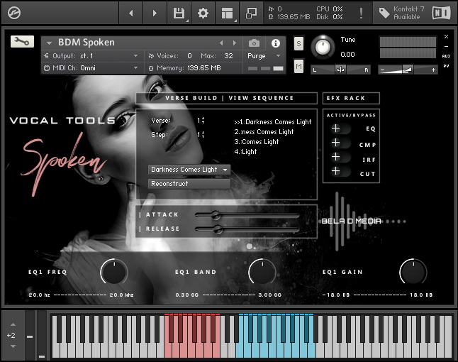 Bela D Media launches Vocal Tools Spoken teenage mezzo soprano voice library