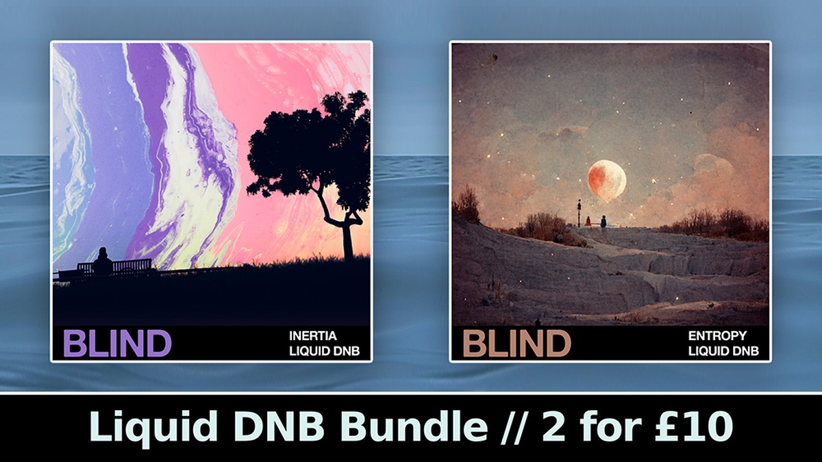Blind Audio Liquid DNB Bundle: 2 sample packs for £10 GBP