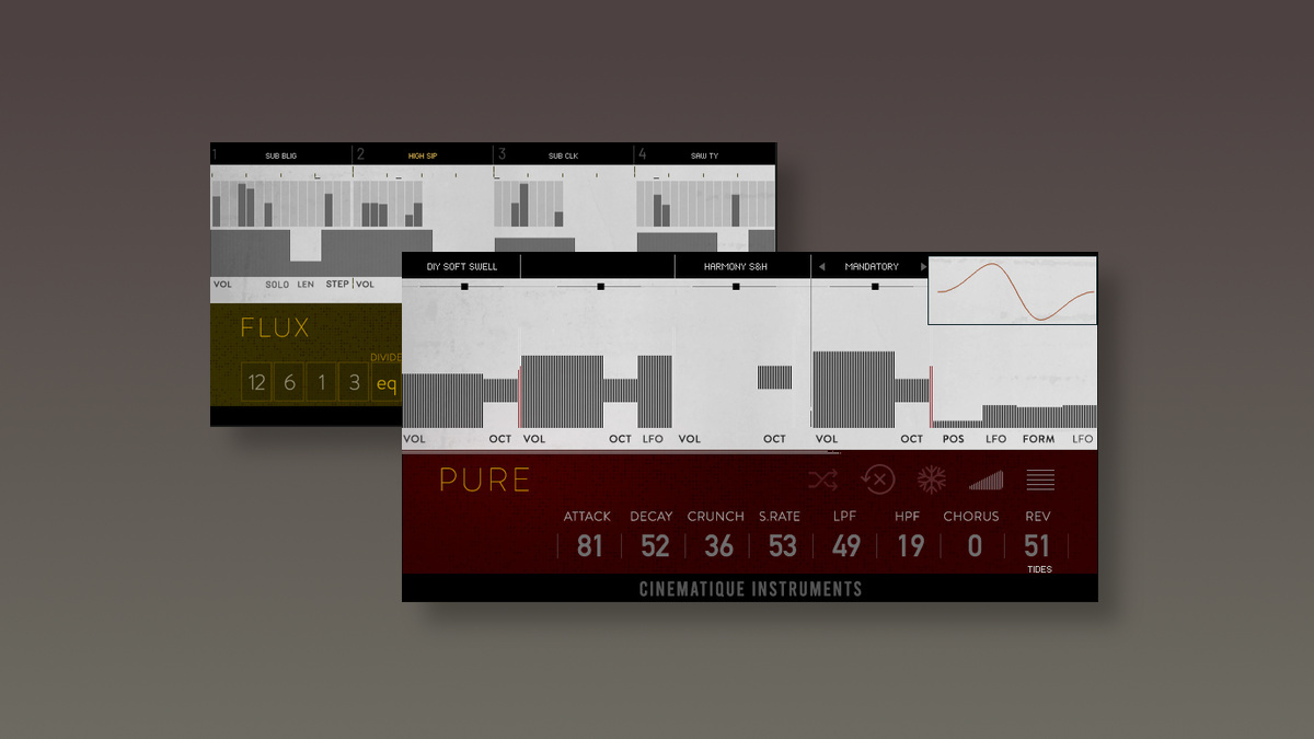 Cinematique Instruments releases Pure and Flux for Kontakt