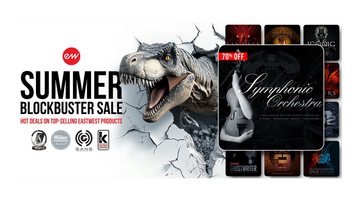 EastWest Summer Blockbuster Sale: Save 70% on Symphonic Orchestra