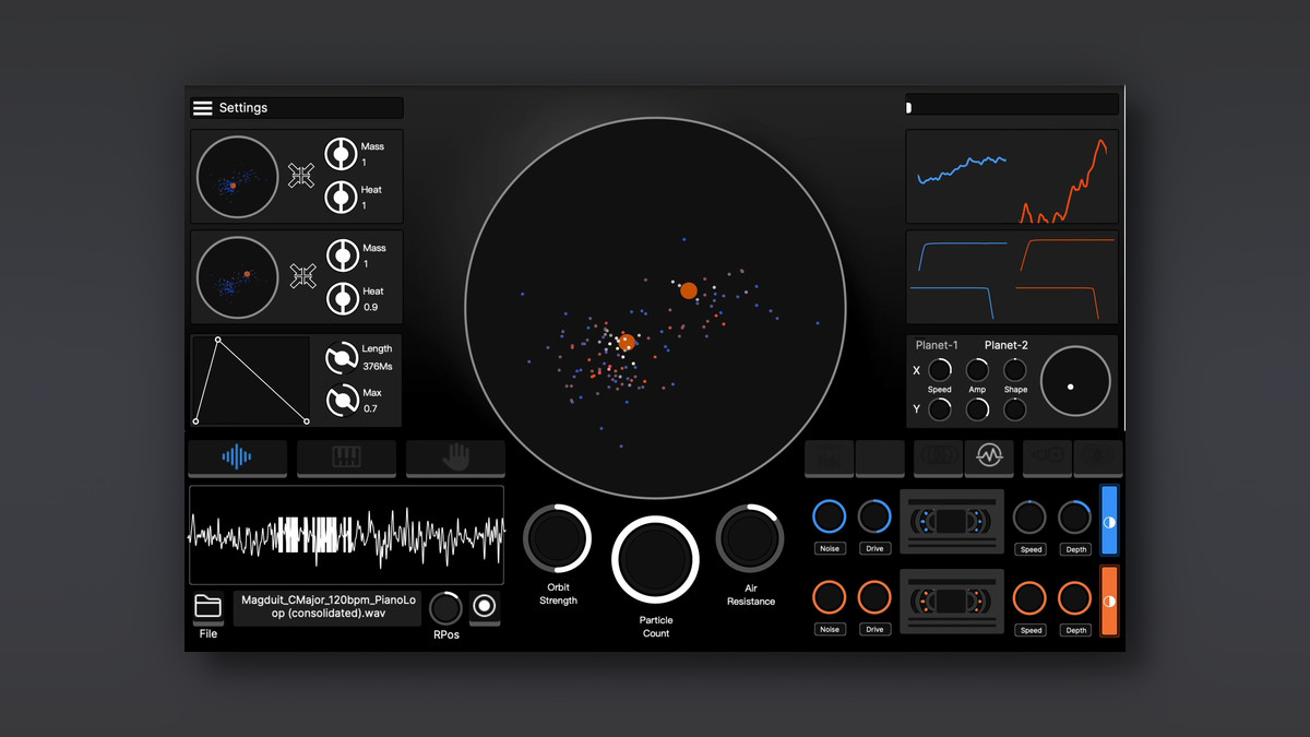 HALICA particle-driven granular synthesizer by Ewan Bristow