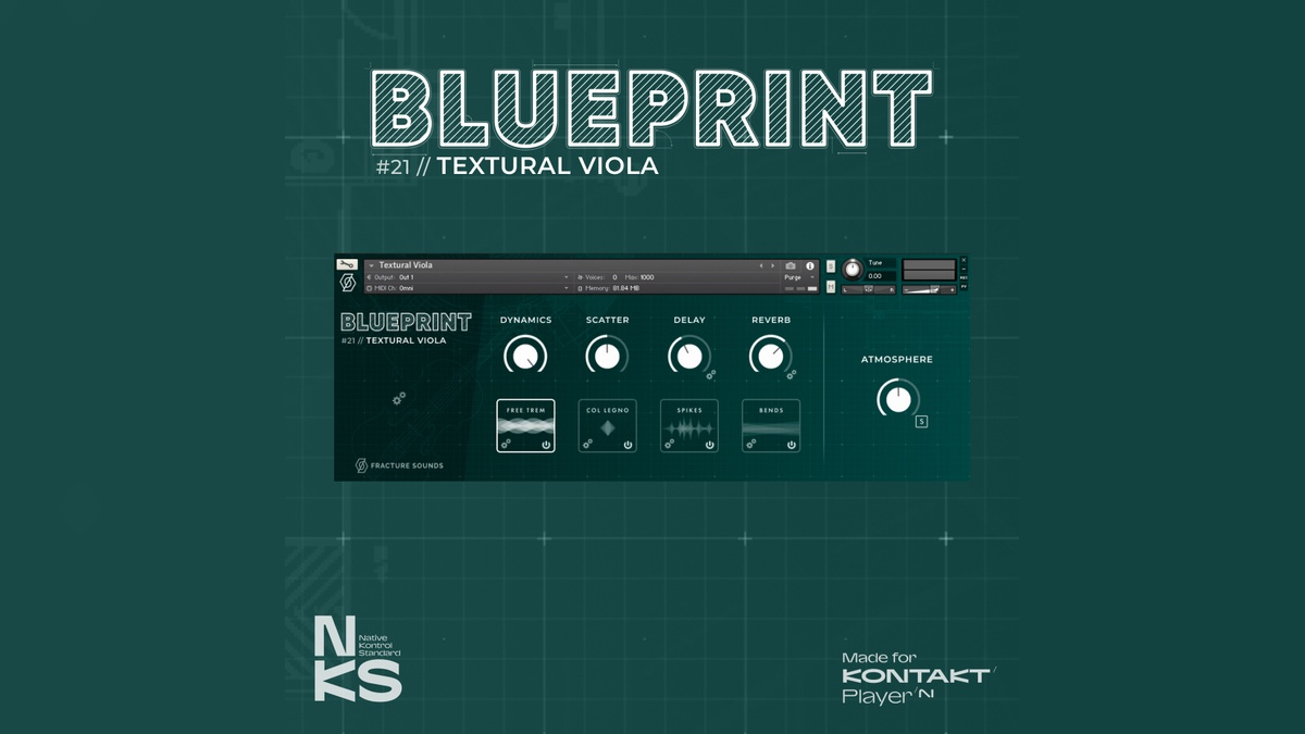 Fracture Sounds releases Blueprint: Textural Viola for Kontakt Player