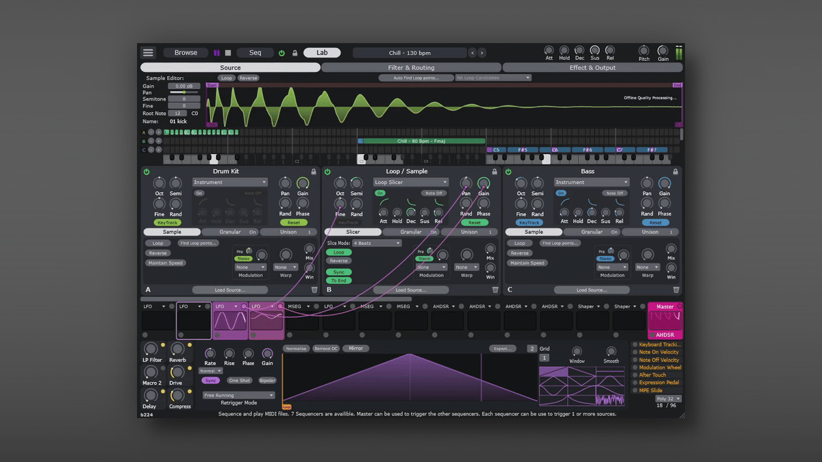 Initial Audio launches SourceLab virtual modular synthesizer