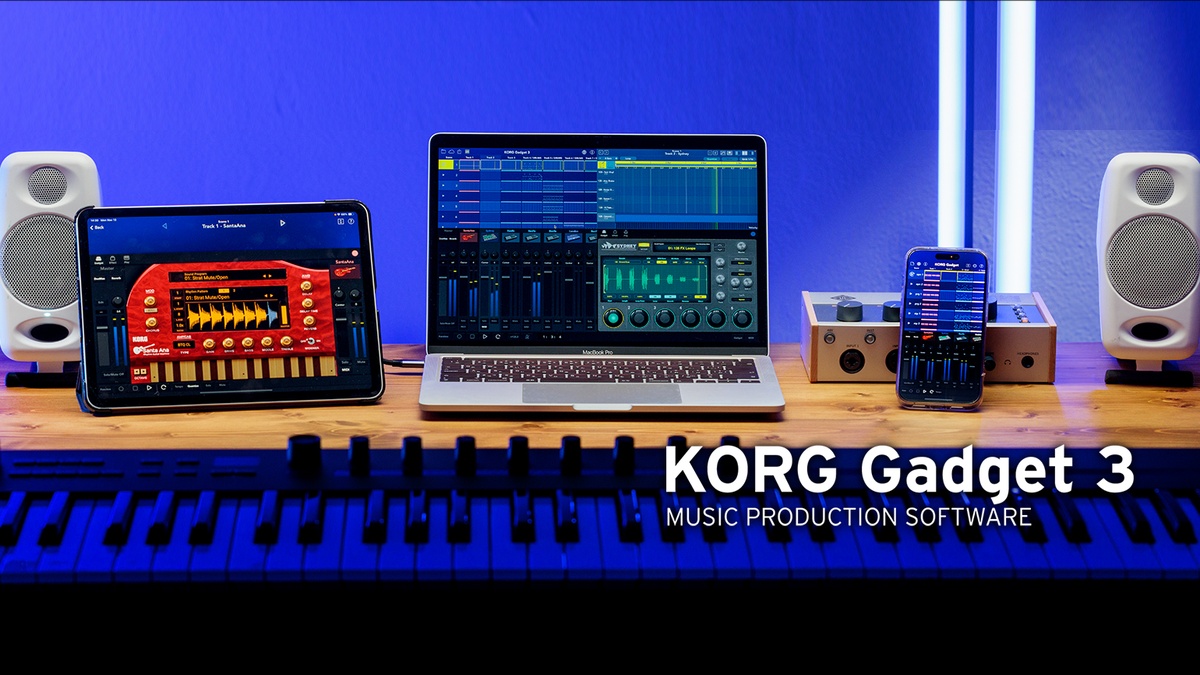 KORG updates Gadget 3 music production software to v3.1.6