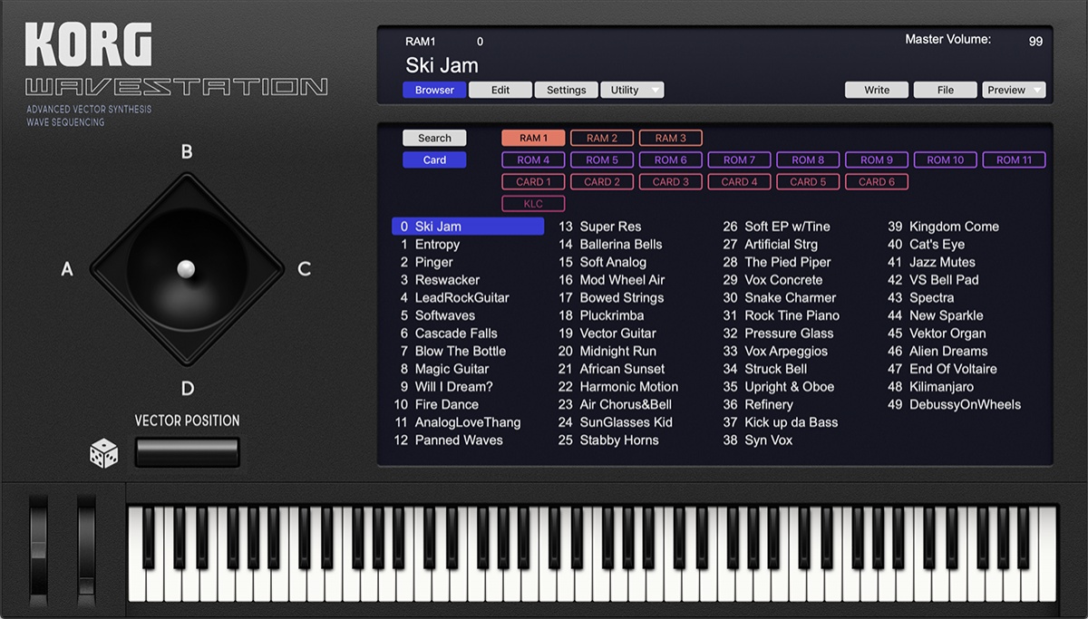 Save 50% on KORG WAVESTATION V2 Wave Sequence Synthesizer