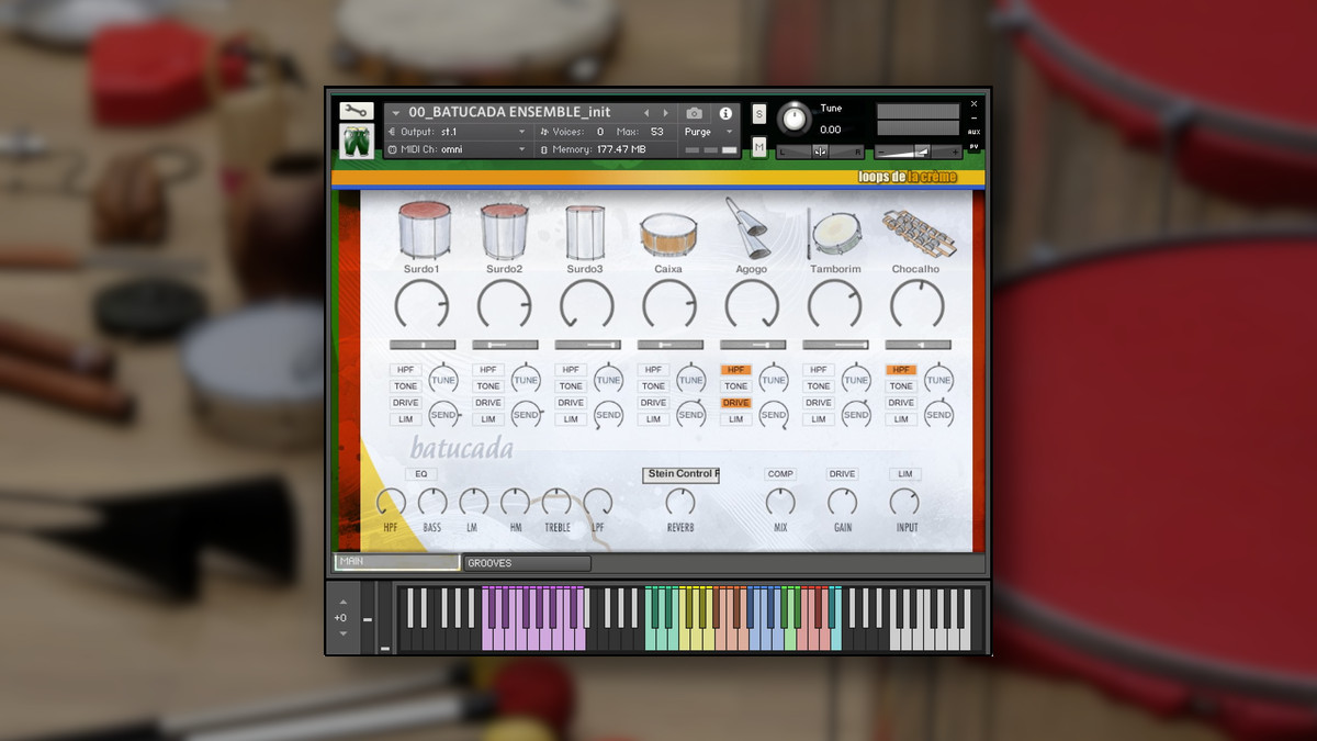Loop de la Crème releases Magic Brazilian Drums for Kontakt
