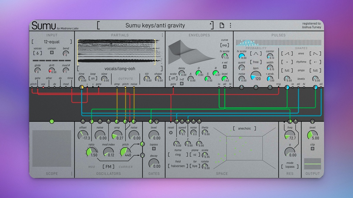 Review: Sumu spectral synthesizer by Madrona Labs