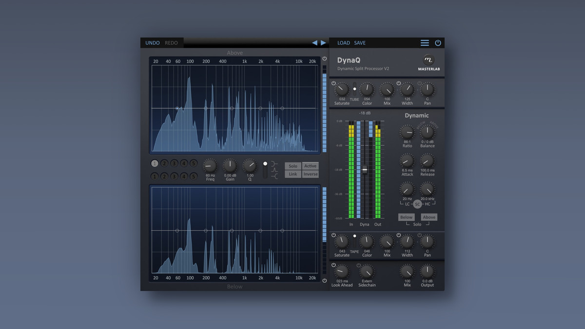 Masterlab Audio updates DynaQ dynamic splitter plugin to v2.6
