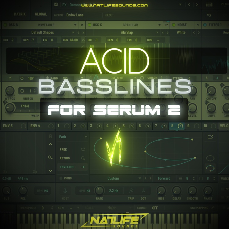 NatLife Sounds releases Acid Basslines for Serum 2