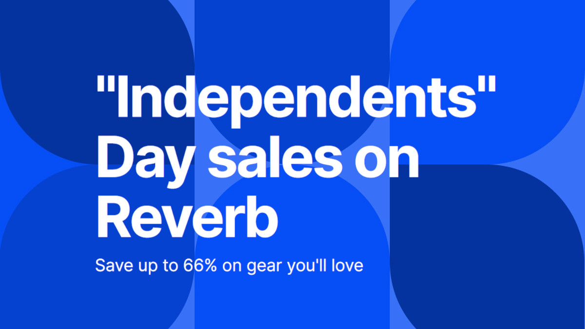 Reverb Independents Day Sale: Celebrate small sellers and get up to 66% off select gear