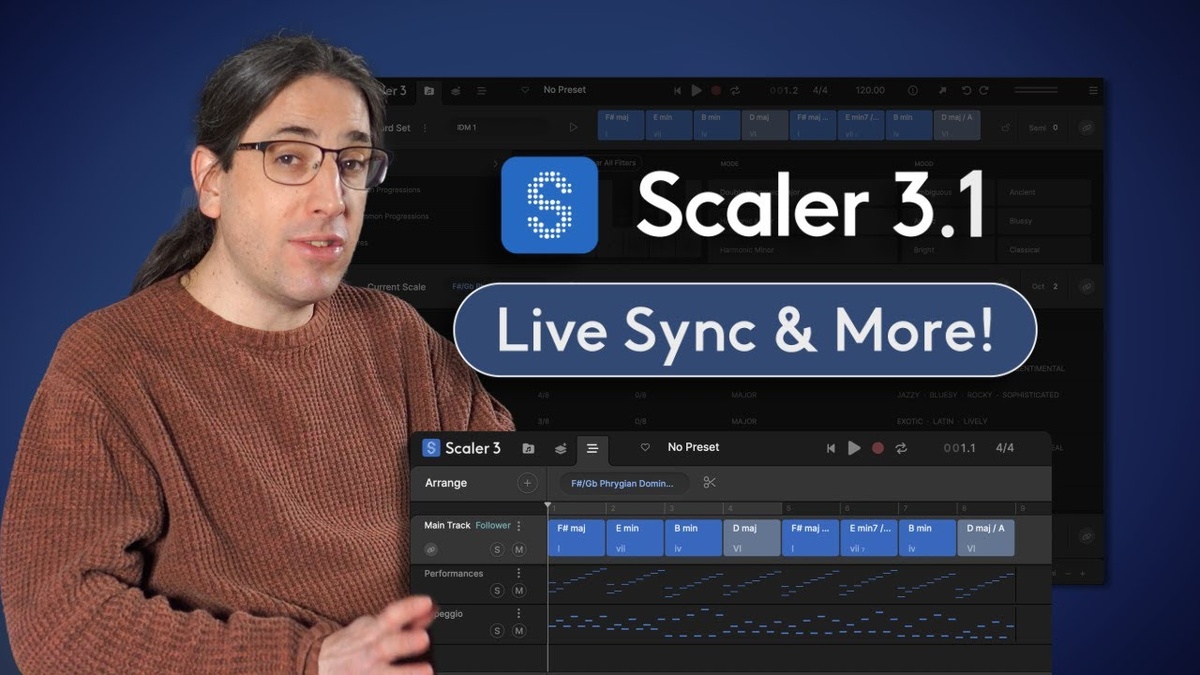 Scaler Music updates Scaler music theory tool to v3.1