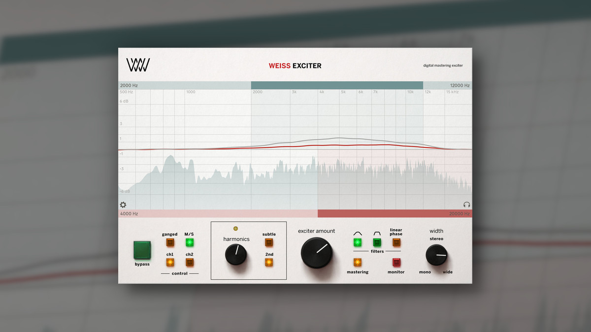 Softube launches Weiss Exciter transparent mastering exciter