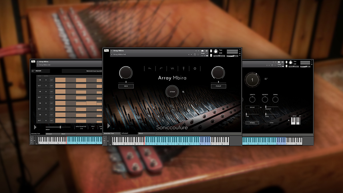 Soniccouture updates Array Mbira for Kontakt Player to v1.5