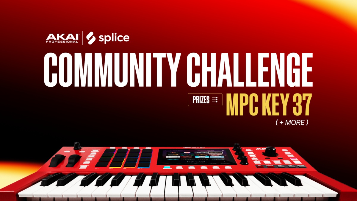 Splice launches AKAI Community Challenge: Win MPC Keys 37 & more