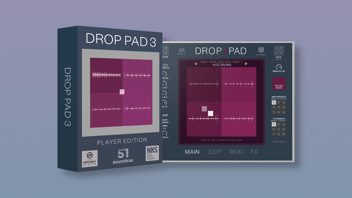 Sub51 launches Drop Pad 3 instrument for Kontakt Player